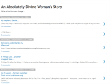 Tablet Screenshot of absolutelydivine.blogspot.com
