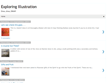 Tablet Screenshot of exploringillustration.blogspot.com