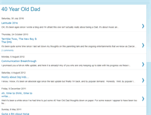 Tablet Screenshot of fortyyearolddad.blogspot.com