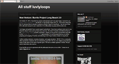 Desktop Screenshot of luvlyloops.blogspot.com