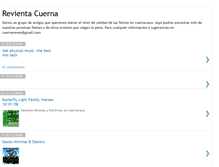 Tablet Screenshot of cuernareven.blogspot.com
