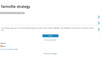 Tablet Screenshot of farmvillestrategygame.blogspot.com