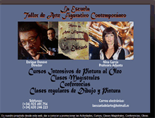 Tablet Screenshot of laescuelatallerdearte.blogspot.com