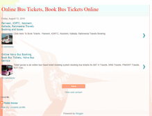 Tablet Screenshot of gotobustickets.blogspot.com