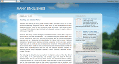 Desktop Screenshot of manyenglishes.blogspot.com