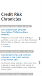 Mobile Screenshot of creditriskchronicles.blogspot.com