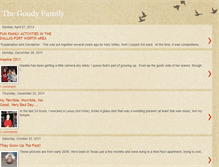 Tablet Screenshot of goudyfam.blogspot.com