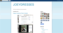 Desktop Screenshot of joeydresses.blogspot.com