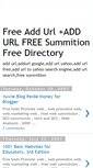 Mobile Screenshot of free-addurl.blogspot.com