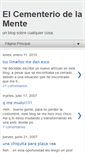 Mobile Screenshot of mind-cementery.blogspot.com