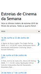 Mobile Screenshot of estreiasdecinema.blogspot.com