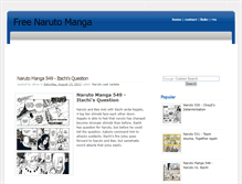 Tablet Screenshot of narutomangafree.blogspot.com