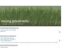 Tablet Screenshot of eatinggrassroots.blogspot.com