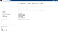 Desktop Screenshot of keytomakingmoney.blogspot.com
