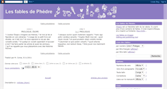 Desktop Screenshot of fables-de-phedre.blogspot.com