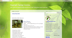 Desktop Screenshot of hijamahherbalcentre.blogspot.com