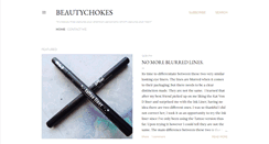 Desktop Screenshot of beautychokes.blogspot.com