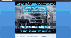 Desktop Screenshot of lavarapidokapricho.blogspot.com