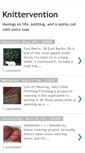 Mobile Screenshot of knittervention.blogspot.com