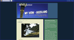 Desktop Screenshot of myviewauckland.blogspot.com