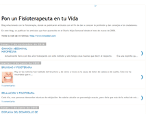 Tablet Screenshot of ponunfisioterapeutaentuvida.blogspot.com