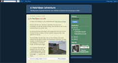 Desktop Screenshot of ahebrideanadventure.blogspot.com