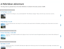 Tablet Screenshot of ahebrideanadventure.blogspot.com