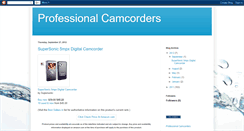 Desktop Screenshot of iscamcorders.blogspot.com