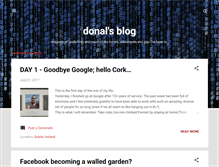 Tablet Screenshot of donalhunt.blogspot.com