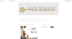 Desktop Screenshot of jaunemoutarde.blogspot.com