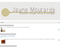 Tablet Screenshot of jaunemoutarde.blogspot.com