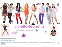 Tablet Screenshot of leonetta-violetta.blogspot.com