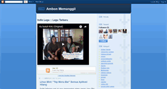 Desktop Screenshot of ambonmemanggil.blogspot.com