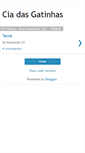Mobile Screenshot of ciadasgatinhas.blogspot.com