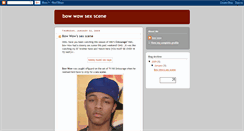 Desktop Screenshot of bow-wow-sexscene.blogspot.com