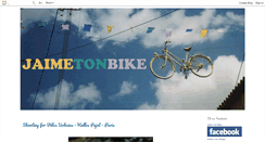 Desktop Screenshot of jaimetonbike.blogspot.com