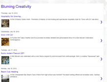 Tablet Screenshot of blumingcreativity.blogspot.com