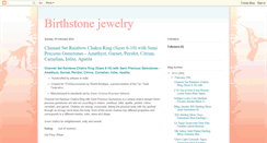 Desktop Screenshot of new-birthstone-jewelry.blogspot.com