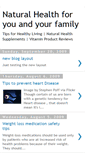 Mobile Screenshot of naturalfamilyhealth.blogspot.com