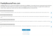 Tablet Screenshot of faxmyresumefree.blogspot.com
