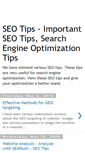 Mobile Screenshot of importantseotips.blogspot.com