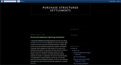 Desktop Screenshot of medo-purchase-structured-settlements.blogspot.com