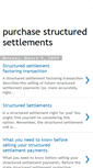 Mobile Screenshot of medo-purchase-structured-settlements.blogspot.com