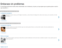 Tablet Screenshot of embarazosinproblemas.blogspot.com