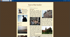 Desktop Screenshot of eastborder.blogspot.com