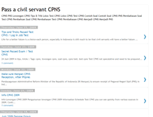 Tablet Screenshot of become-cpns.blogspot.com