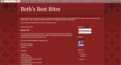 Desktop Screenshot of bethsbestbites2010.blogspot.com