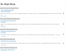 Tablet Screenshot of drafzalmirza.blogspot.com