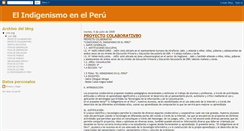 Desktop Screenshot of elindigenismomiropeymagna.blogspot.com