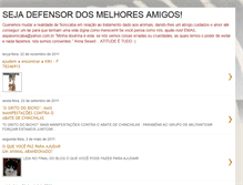 Tablet Screenshot of defensoresdosmelhoresamigos.blogspot.com